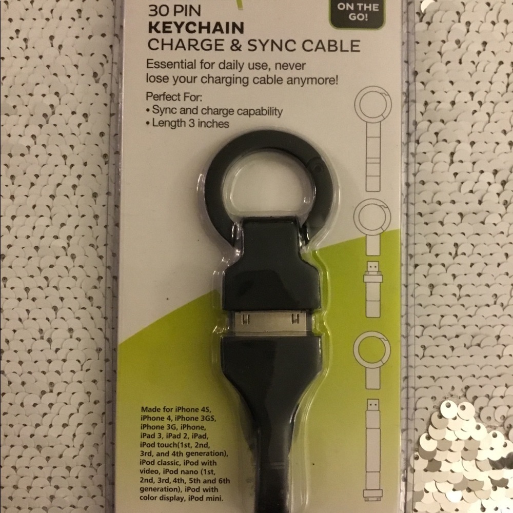 Powerxcel keychain charger sync 4 iPhone🎈
